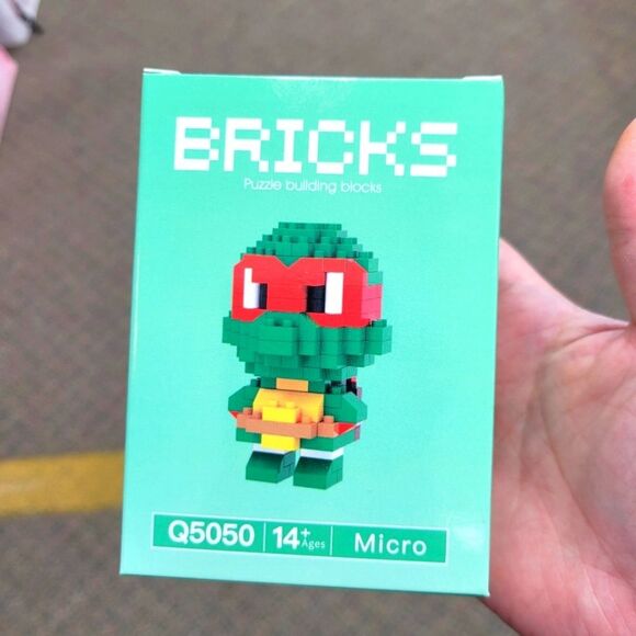 Brand New Ninja Turtles Bricks Lego Figure - Picture 1 of 4